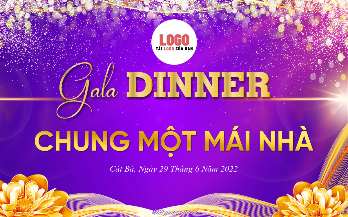 Ý tưởng 777 Background gala dinner Sang trọng và đẳng cấp