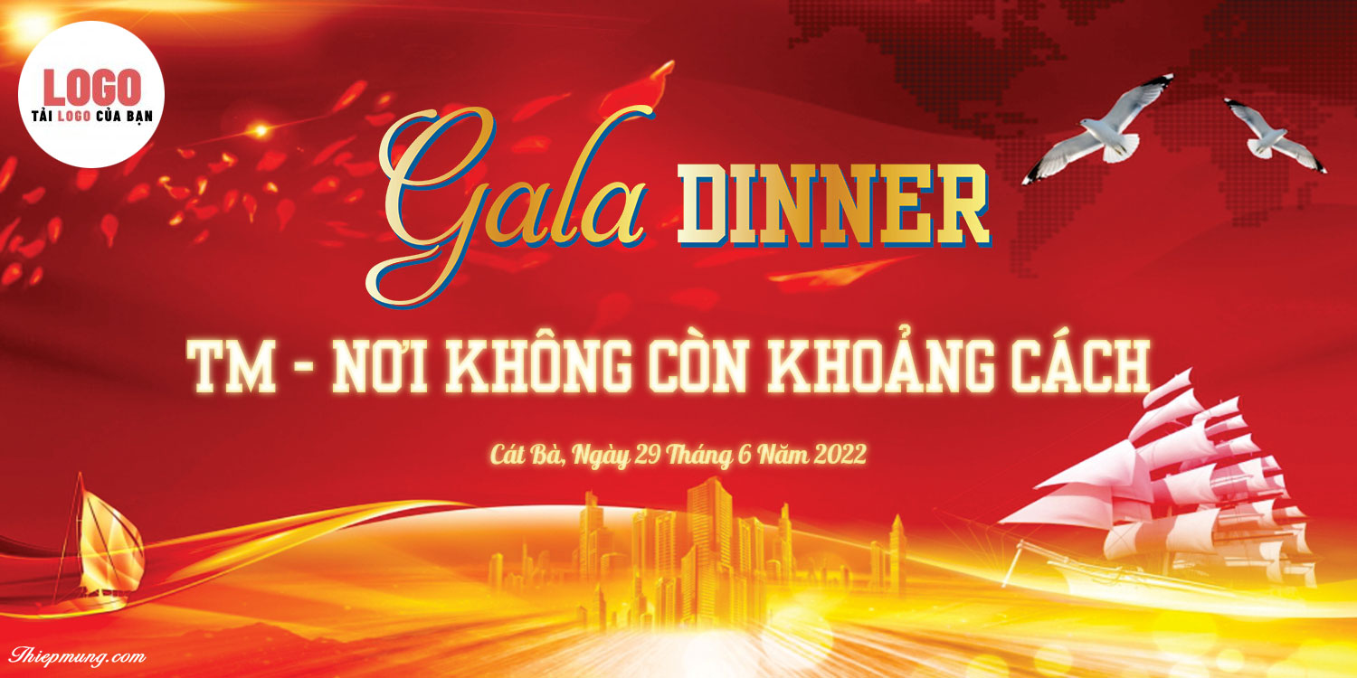 Mẫu backdrop Gala Dinner sáng tạo mới lạ nhất 2022