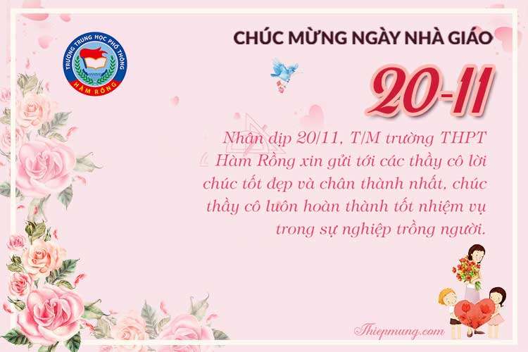 Một số mẫu phông mừng ngày nhà giáo Việt Nam 20-11 - In quảng cáo Nam Á