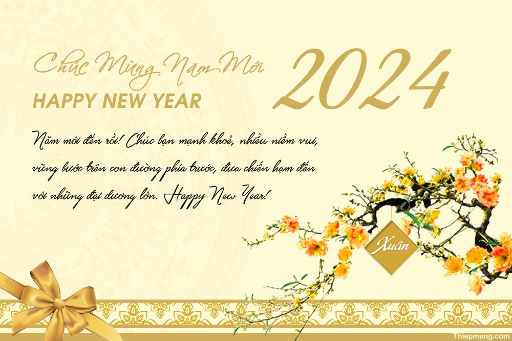 Thiết kế In Thiệp Chúc mừng Năm mới 2024 độc đáo tại Hà Nội